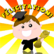 "F�licitation!" dipl�m� avec le fond qui bouge