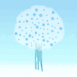 Un arbre sous la neige