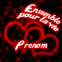 "Ensemble pour la vie" coeur néon