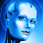 Femme robot mystérieuse