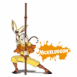 Avatar derri�re son baton